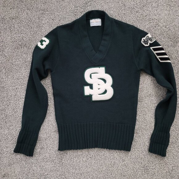 South Bend Indiana Washington Panthers Letter Sweater for Band 1983  X-small - Picture 1 of 7